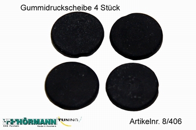 08/406 Gummisdruckscheibe für Antrieb  4 Stuks