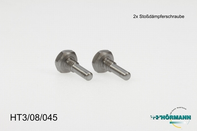 HT3/08/045 Schokdemperbout M5x15 mm.   2 Stuks