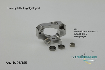 HT3/06/155 Grundplatte kugelgelagert  1 Set