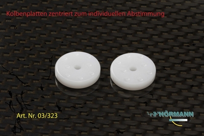 03/323 Dämpfer-Kolbenplatten zentriert  2 Stuks