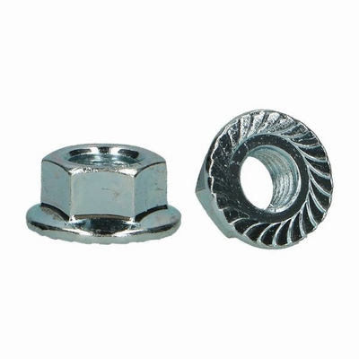 AQP B002 Flange nut with teeth M8  10 Stuks