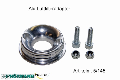 05/145 Aluminum flange forTwin Air air filter  1 Stuks