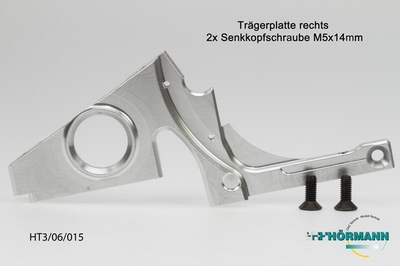 HT3/06/015 Motor-Diff-Trägerplatte rechts  1 Stuks