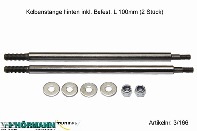 03/211 Kolbenstange lang 4,8mm L= 100 mm  2 Stuks