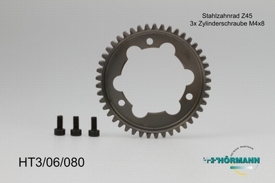 HT3/06/080 Tandwiel Z45  1 Stuks