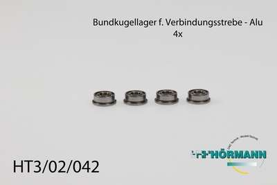 HT3/02/042 Bearing bushes for ball bearing connection strip  4 Stuks