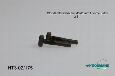 HT3/02/175 Schokdemperbout M5x30 mm.   2 Stuks