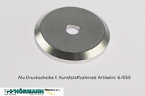 06/055 Aluminium drukring t.b.v. tandwielmeenemer  1 Stuks