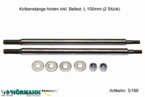 03/211 Kolbenstange lang 4,8mm L= 100 mm 2 Stuks