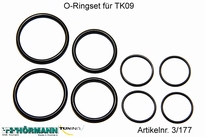 03/177 O-Ringset t.b.v. grootvolume dempers 1 Set