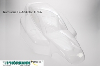 11/026 Hörmann body shell 1:6 for HT1 / HT2 / HT3 / HT4 1 Stuks