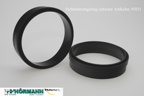 09/031 Widening ring black 2 Stuks