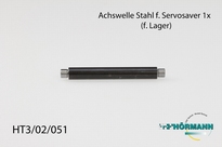 HT3/02/051 Achswelle Stahl f. Servosaver (kugelgelagert) 1 Stuks