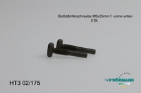HT3/02/175 Shock absorber bolt M5x30 mm. 2 Stuks